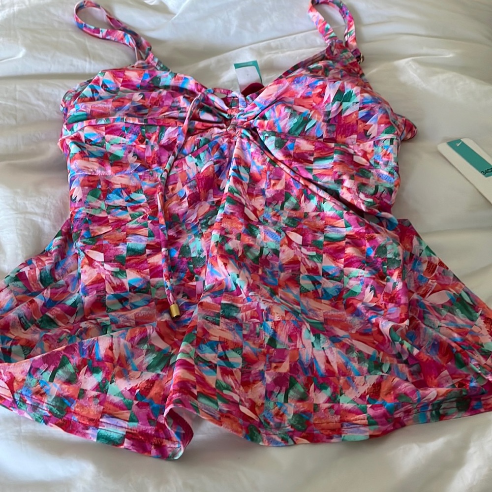 Sunsets Swim Top